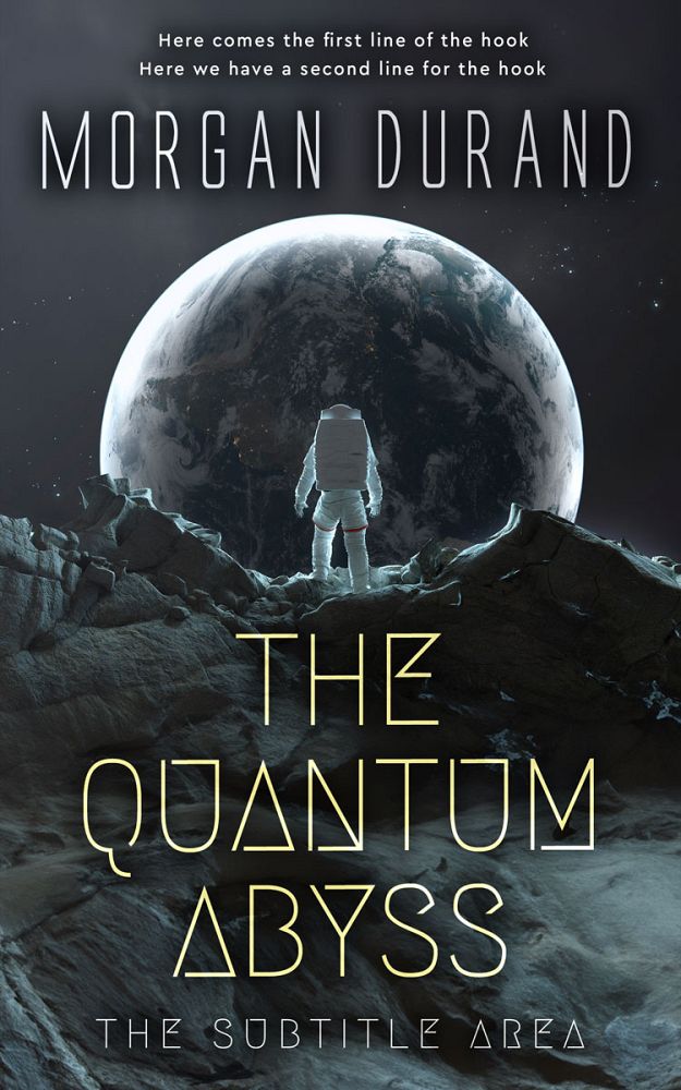 Front view of Outer Space #31981 - Premade Science Fiction Book Cover | BookCoverZone