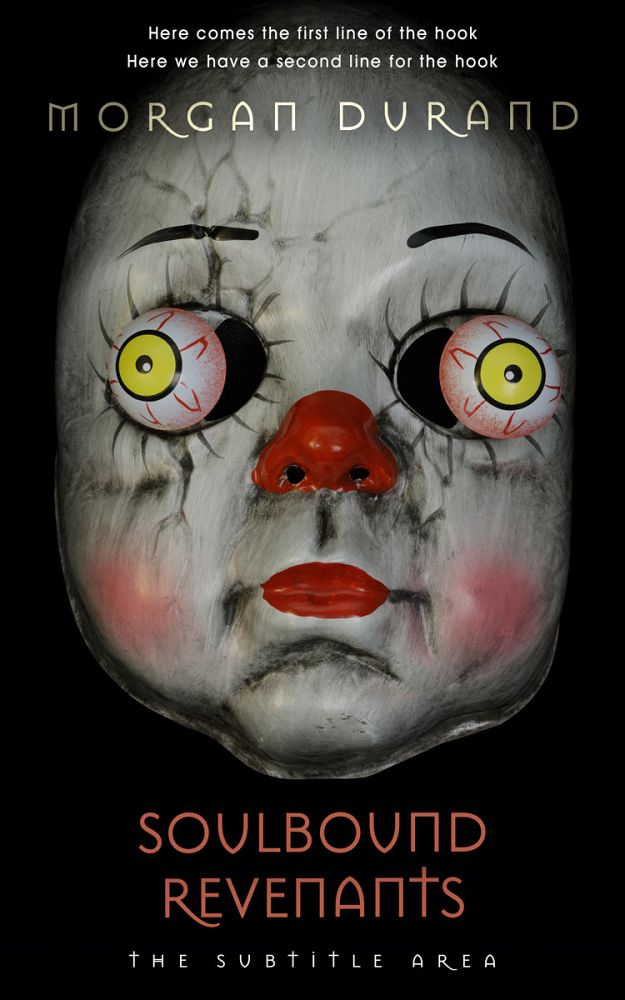 Front view of Zorba #32009 - Premade Horror Book Cover | BookCoverZone