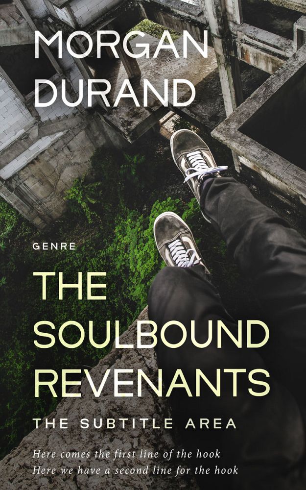 Front view of Heavy Metal #32030 - Premade Teen & Young Adult Book Cover | BookCoverZone