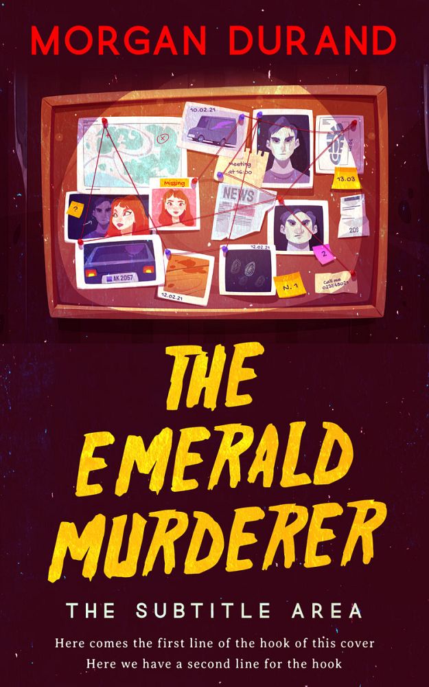 Front view of Rob Roy #32080 - Premade Mystery & Thriller & Suspense Book Cover | BookCoverZone