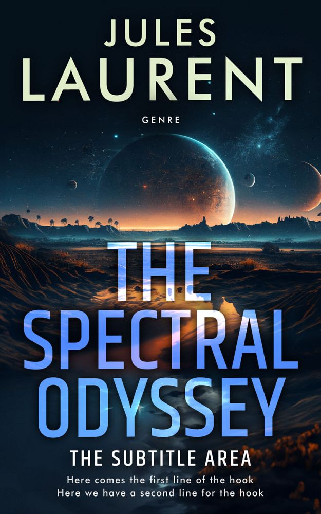 Front view of Aztec #32187 - Premade Science Fiction Book Cover | BookCoverZone