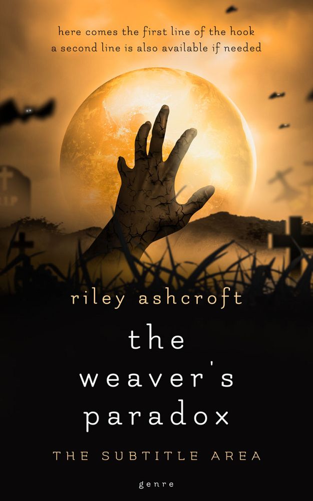 Front view of Eternity #32299 - Premade Horror Book Cover | BookCoverZone