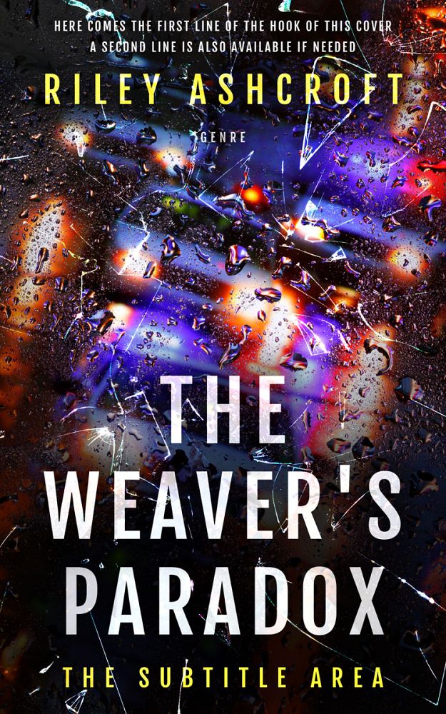 Front view of Clam Shell #32305 - Premade Mystery & Thriller & Suspense Book Cover | BookCoverZone