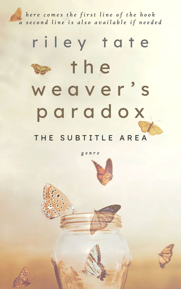Front view of Aths Special #32312 - Premade Poetry Book Cover | BookCoverZone