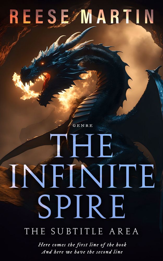Front view of Mongoose #32352 - Premade Fantasy Book Cover | BookCoverZone