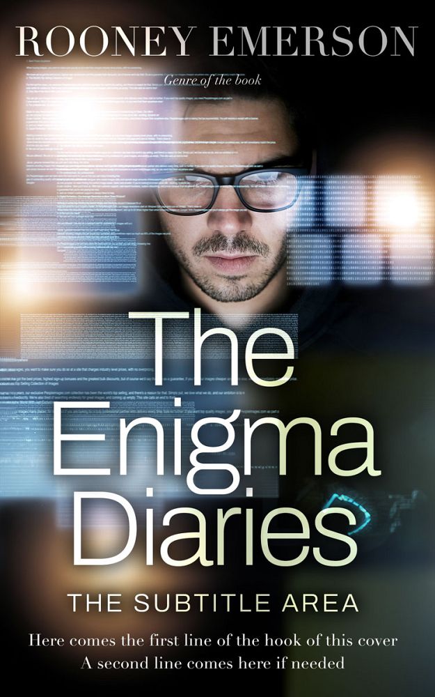 Front view of Swirl #32381 - Premade Mystery & Thriller & Suspense Book Cover | BookCoverZone