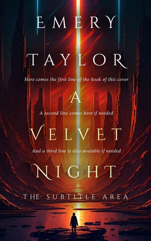 Front view of Gondola #32471 - Premade Science Fiction Book Cover | BookCoverZone