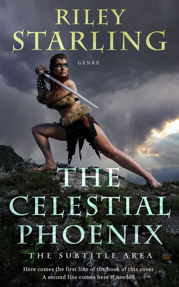 Front view of Tuna #32497 - Premade Fantasy Book Cover | BookCoverZone