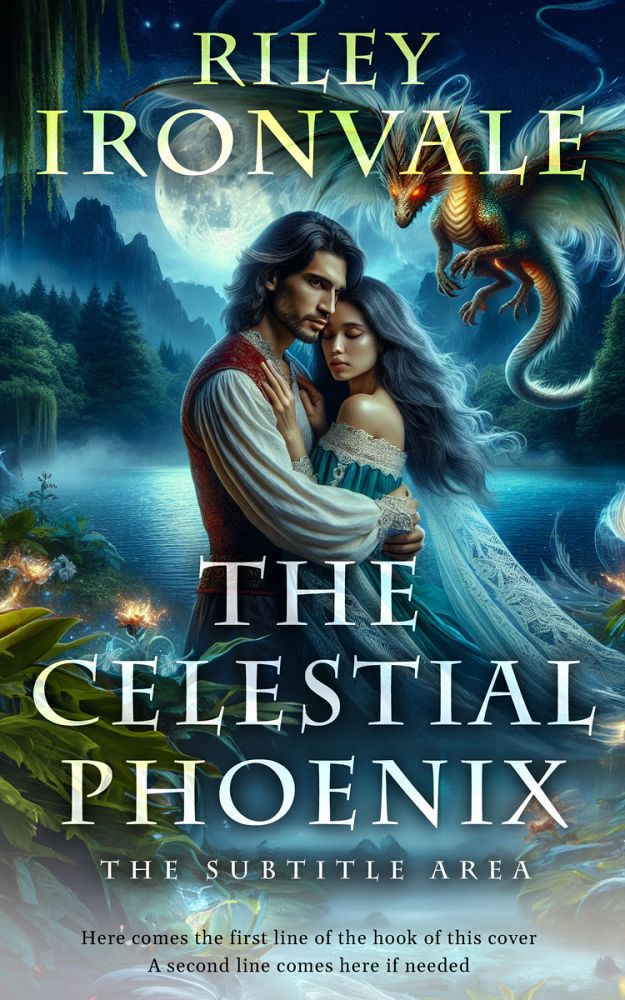 Front view of Te Papa Green #32501 - Premade Fantasy Book Cover | BookCoverZone