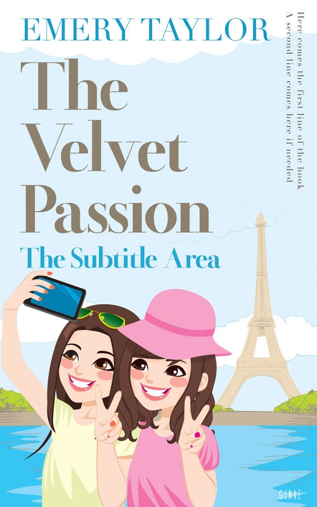 Front view of Porcelain #32522 - Premade Travel Book Cover | BookCoverZone