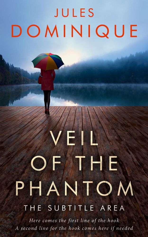 Front view of Thunder #32579 - Premade Literary Fiction Book Cover | BookCoverZone