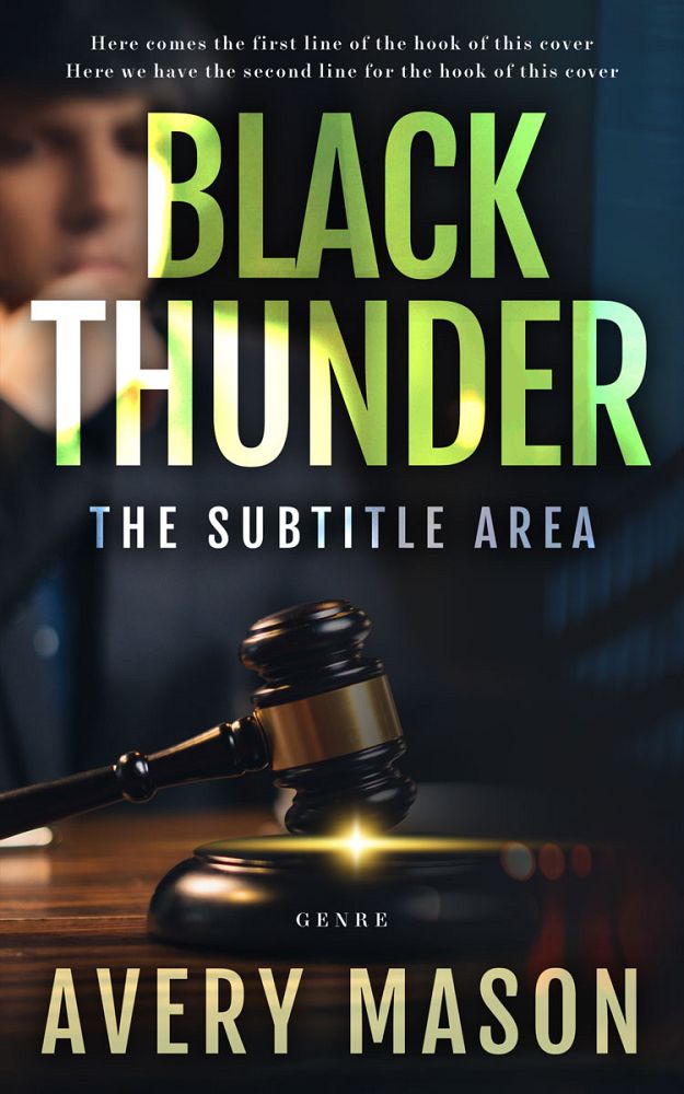 Front view of Shark #32696 - Premade Mystery & Thriller & Suspense Book Cover | BookCoverZone