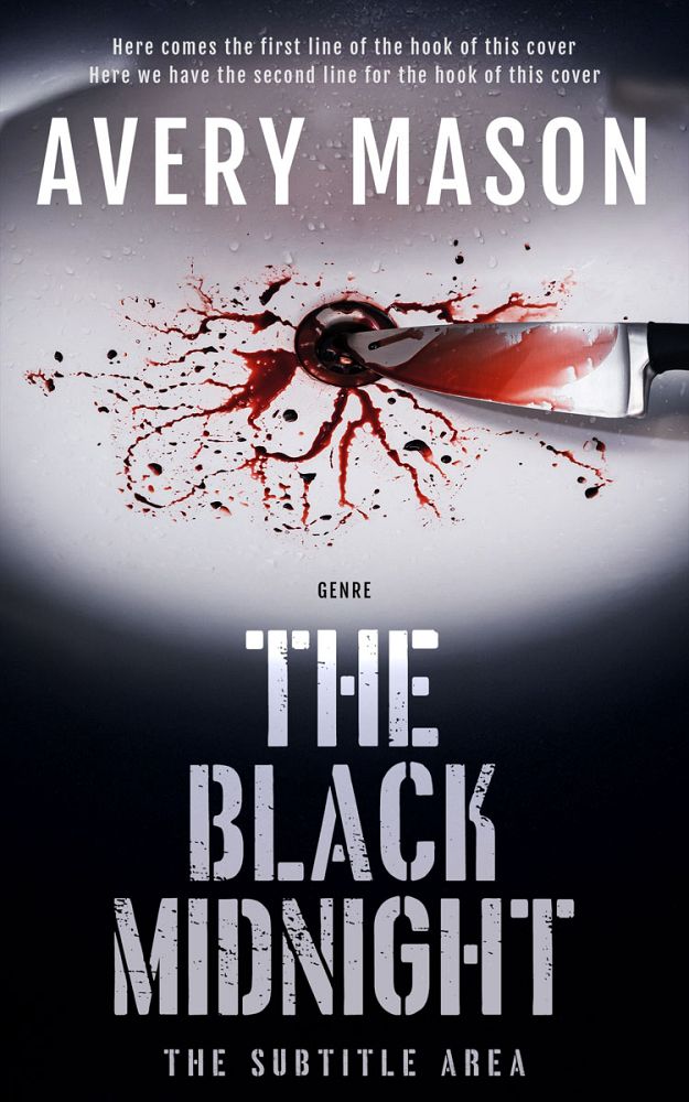 Front view of Pale Slate #32717 - Premade Mystery & Thriller & Suspense Book Cover | BookCoverZone