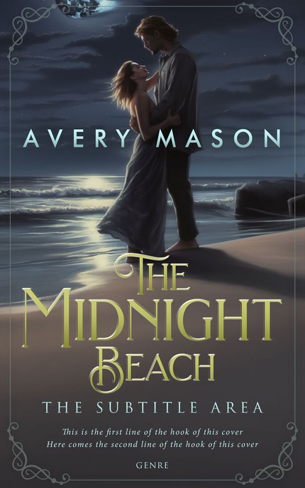 Front view of Tuna #32766 - Premade Romance Book Cover | BookCoverZone