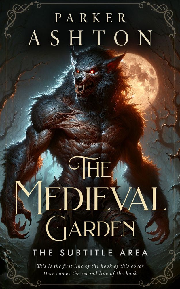 Front view of Zeus #32796 - Premade Fantasy Book Cover | BookCoverZone