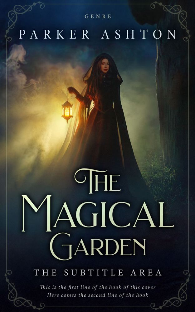 Front view of Bunker #32811 - Premade Fantasy Book Cover | BookCoverZone