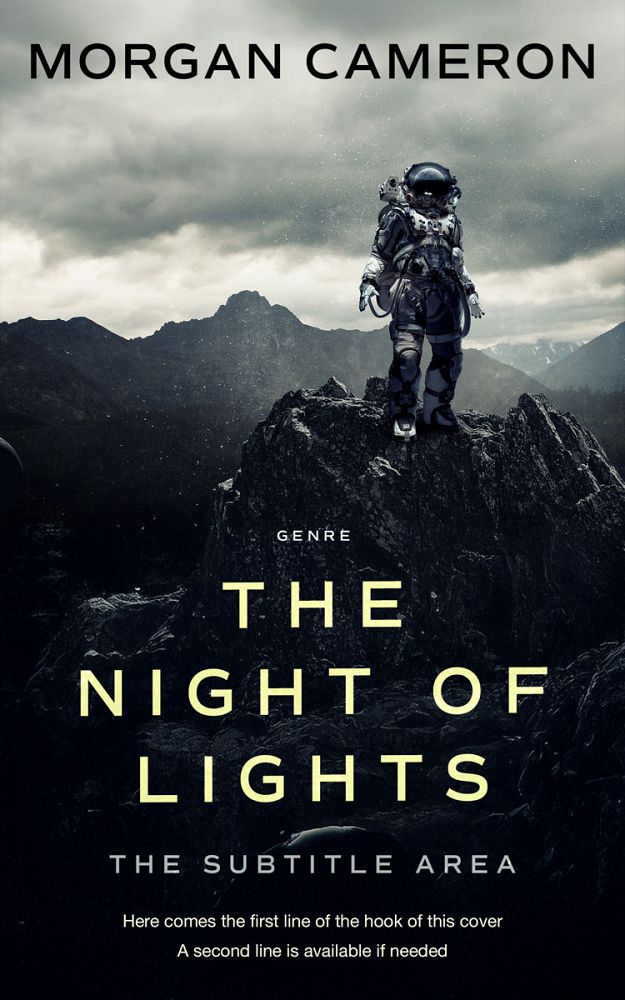 Front view of Bunker #32997 - Premade Science Fiction Book Cover | BookCoverZone