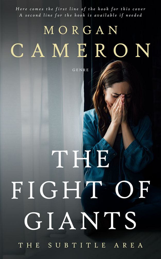 Front view of Shark #33060 - Premade Literary Fiction Book Cover | BookCoverZone