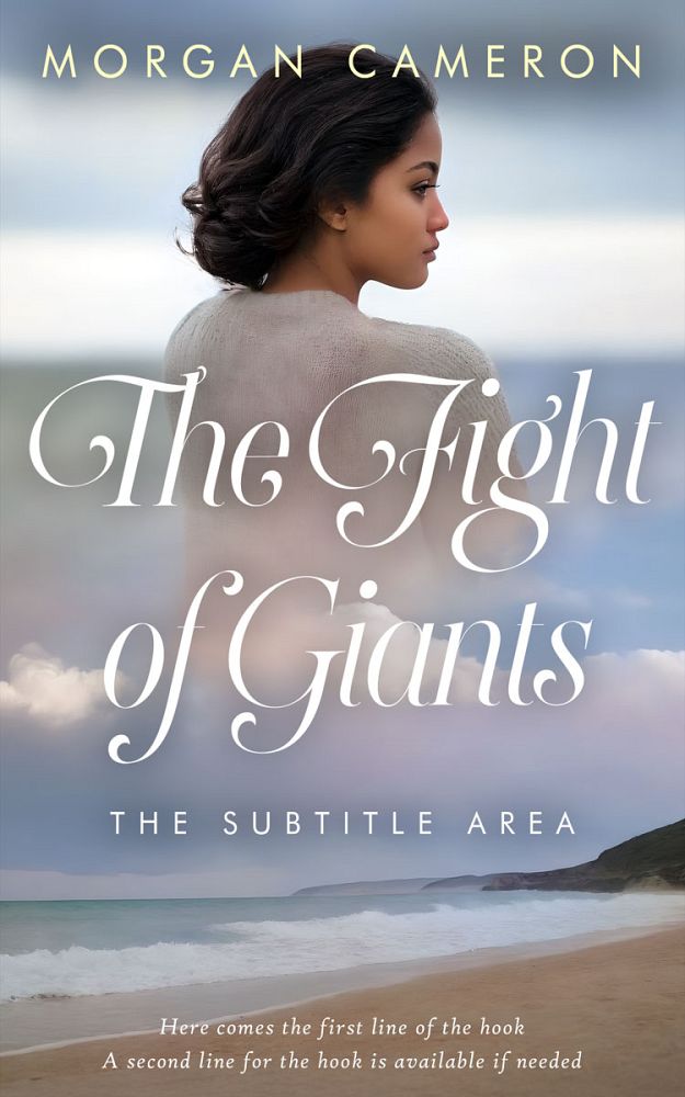 Front view of Manatee #33098 - Premade Romance Book Cover | BookCoverZone