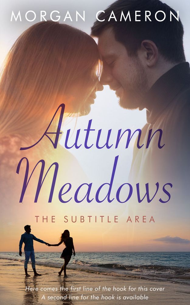 Front view of Sandrift #33116 - Premade Romance Book Cover | BookCoverZone