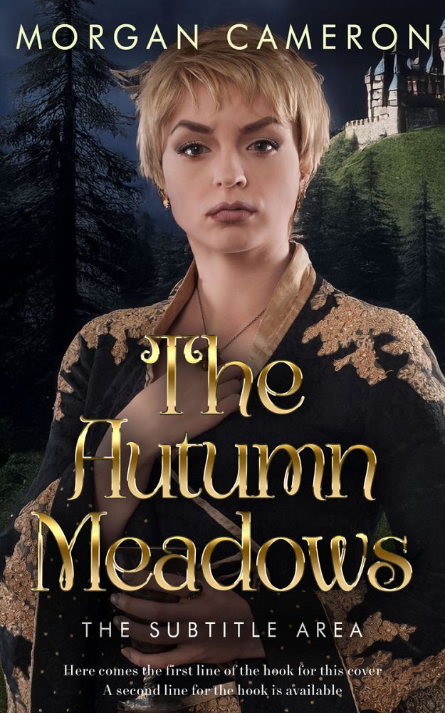 Front view of Mongoose #33130 - Premade Fantasy Book Cover | BookCoverZone