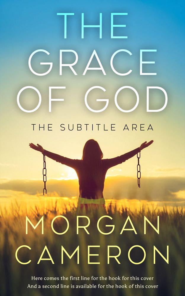 Front view of Akaroa #33206 - Premade Religion & Spirituality Book Cover | BookCoverZone