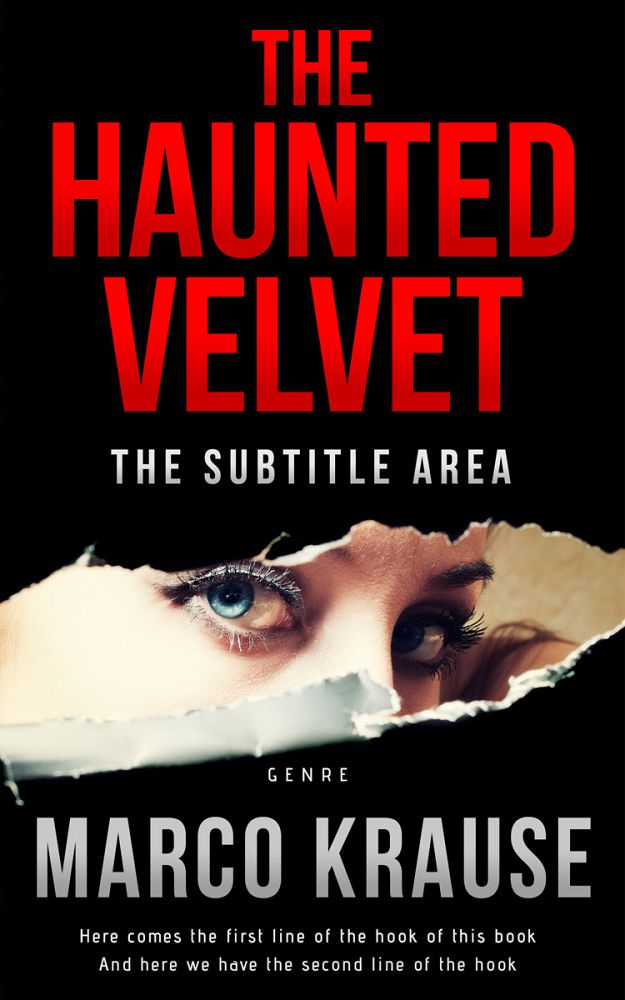 Front view of Cod Gray #33254 - Premade Mystery & Thriller & Suspense Book Cover | BookCoverZone