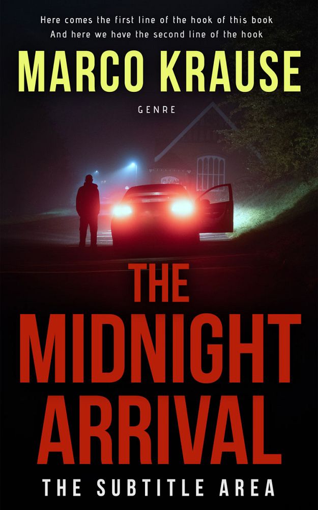 Front view of Mojo #33266 - Premade Mystery & Thriller & Suspense Book Cover | BookCoverZone