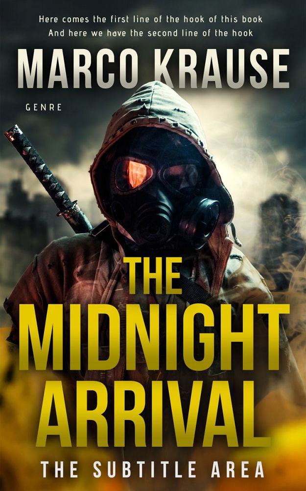 Front view of Tacha #33270 - Premade Apocalyptica Book Cover | BookCoverZone