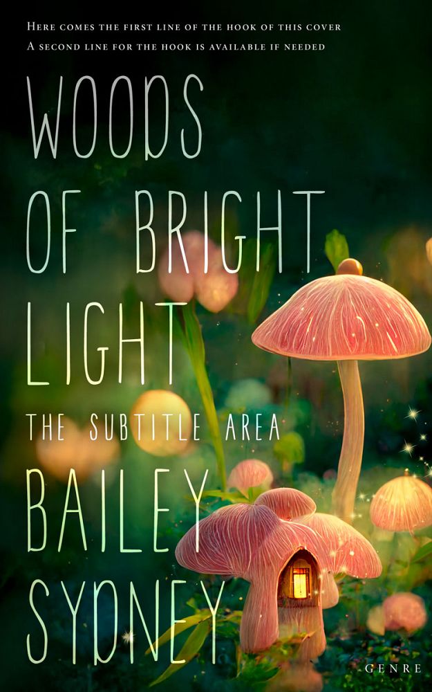 Front view of Antique Brass #33397 - Premade Fantasy Book Cover | BookCoverZone
