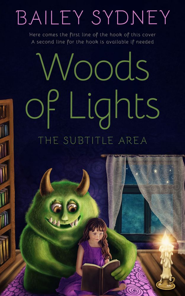 Front view of Cinder #33405 - Premade Fantasy Book Cover | BookCoverZone