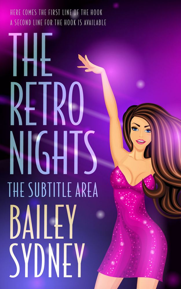 Front view of Valentino #33439 - Premade Chick Lit Book Cover | BookCoverZone