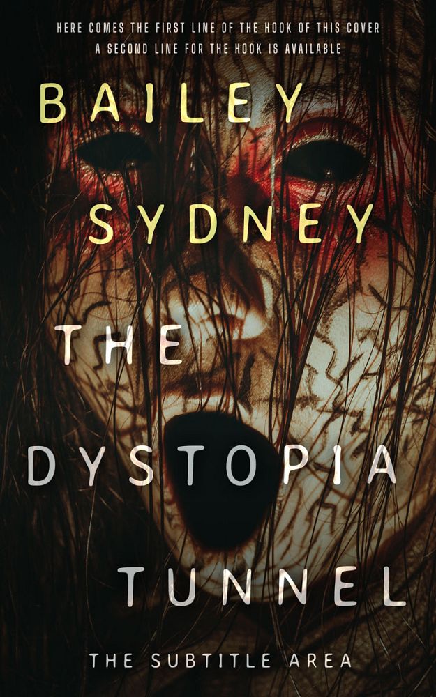 Front view of Oil #33470 - Premade Horror Book Cover | BookCoverZone