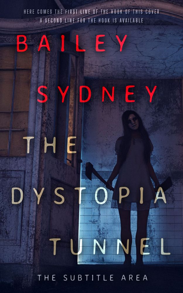 Front view of Ebony Clay #33472 - Premade Mystery & Thriller & Suspense Book Cover | BookCoverZone