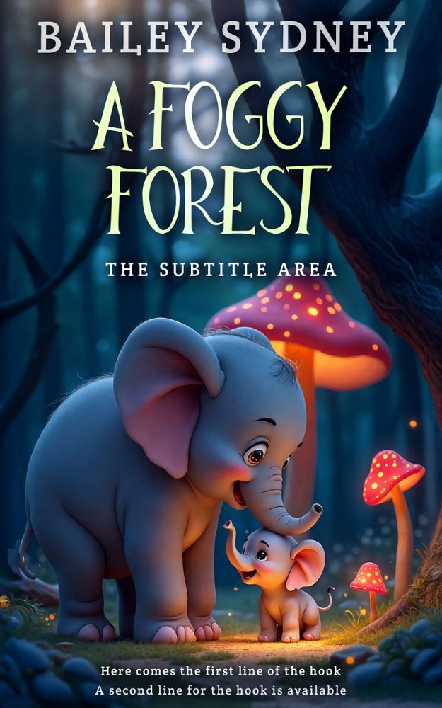 Front view of Mirage #33479 - Premade Fantasy Book Cover | BookCoverZone