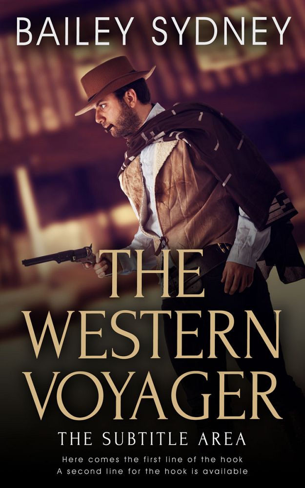 Front view of Cocoa Brown #33517 - Premade Action & Adventure Book Cover | BookCoverZone