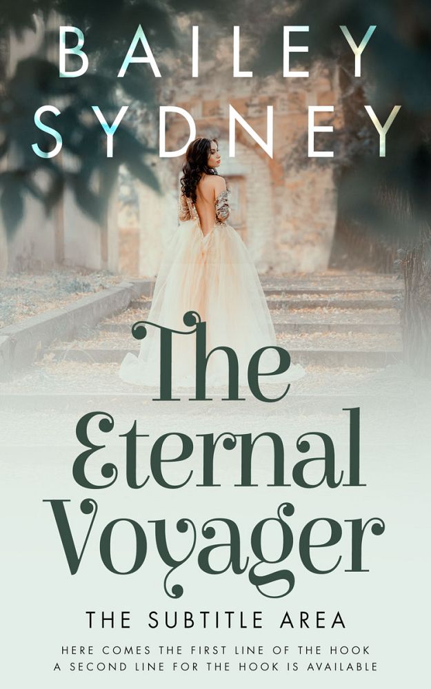 Front view of Celeste #33534 - Premade Fantasy Book Cover | BookCoverZone