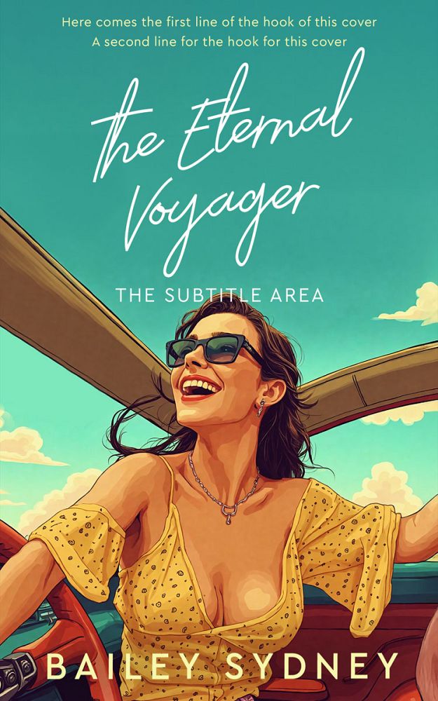 Front view of Keppel #335676 - Premade Travel Book Cover | BookCoverZone