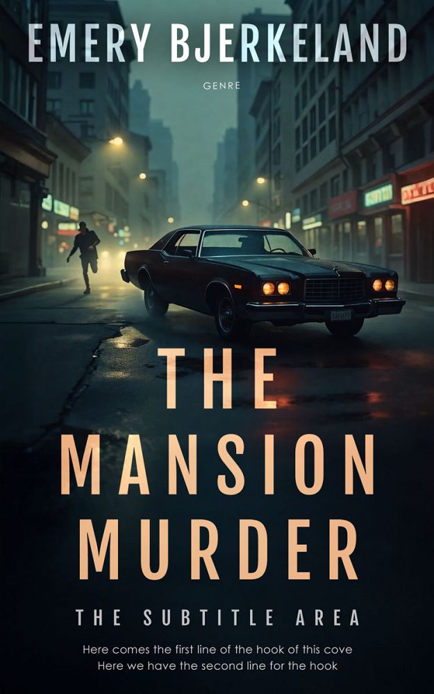 Front view of Bunker #335716 - Premade Mystery & Thriller & Suspense Book Cover | BookCoverZone