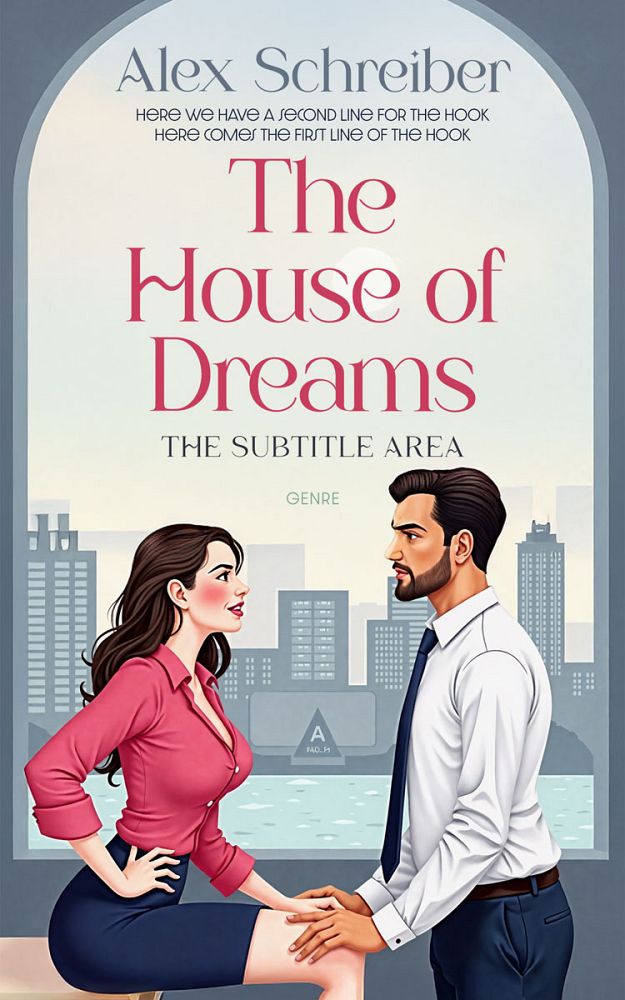 Front view of Bright Gray #335782 - Premade Romance Book Cover | BookCoverZone