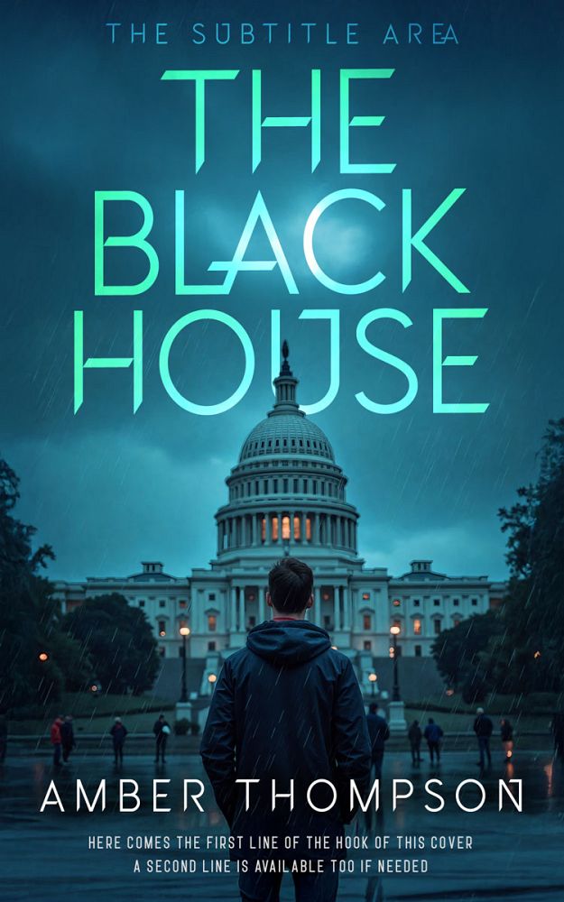 Front view of Blumine #335805 - Premade Mystery & Thriller & Suspense Book Cover | BookCoverZone