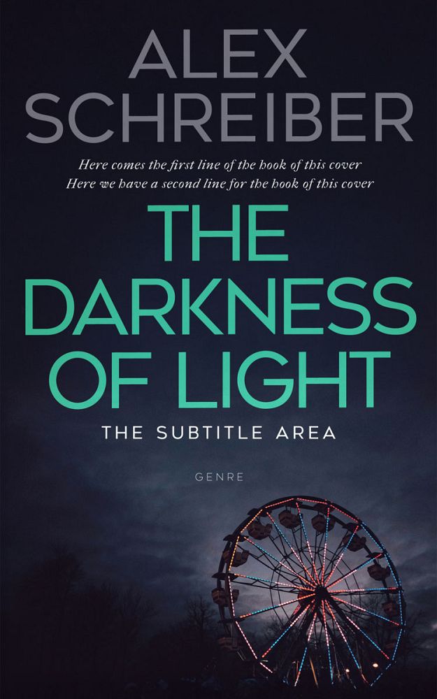 Front view of Steel Gray #335879 - Premade Mystery & Thriller & Suspense Book Cover | BookCoverZone