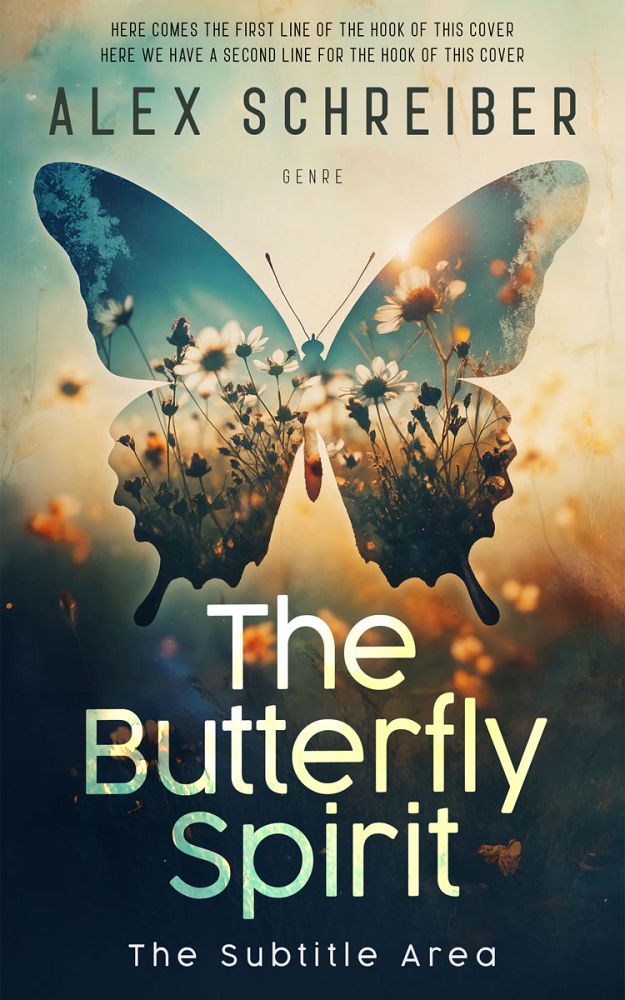 Front view of Sapling #33619 - Premade Surreal Book Cover | BookCoverZone