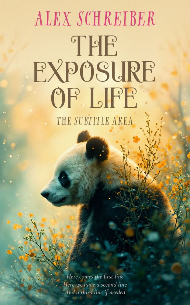 Front view of Timber Green #33625 - Premade Nature Book Cover | BookCoverZone