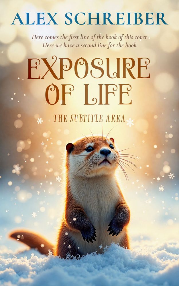 Front view of Tana #33628 - Premade Nature Book Cover | BookCoverZone