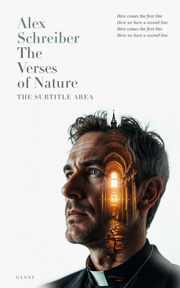 Front view of Desert Storm #33666 - Premade Religion & Spirituality Book Cover | BookCoverZone