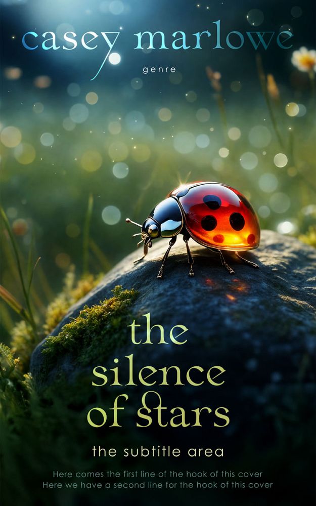 Front view of Aztec #33725 - Premade Surreal Book Cover | BookCoverZone