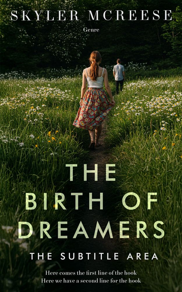 Front view of Seaweed #33985 - Premade Historical Book Cover | BookCoverZone