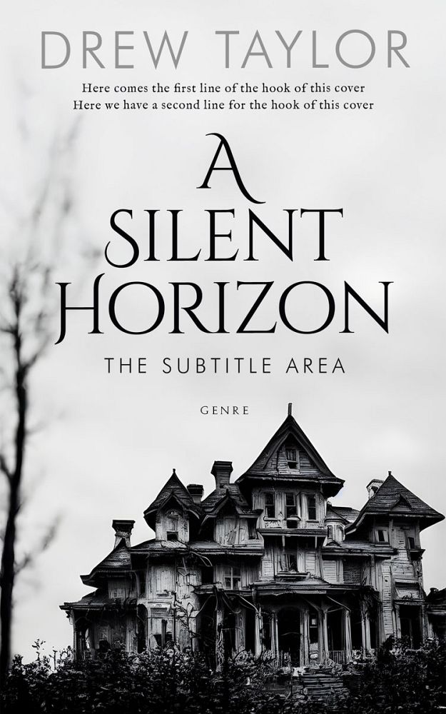 Front view of Cod Gray #34050 - Premade Mystery & Thriller & Suspense Book Cover | BookCoverZone