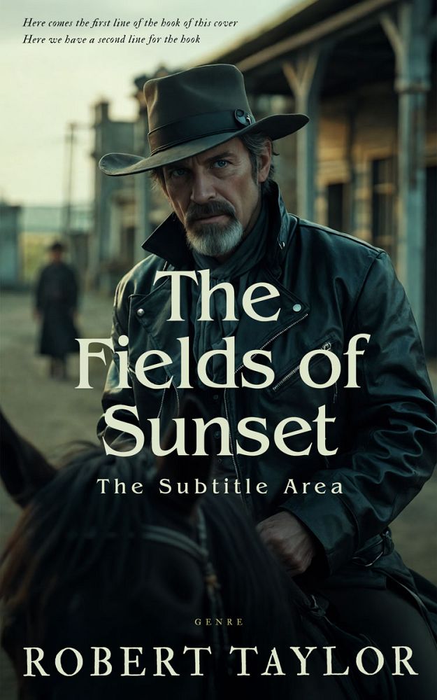 Front view of Tana #34090 - Premade Action & Adventure Book Cover | BookCoverZone